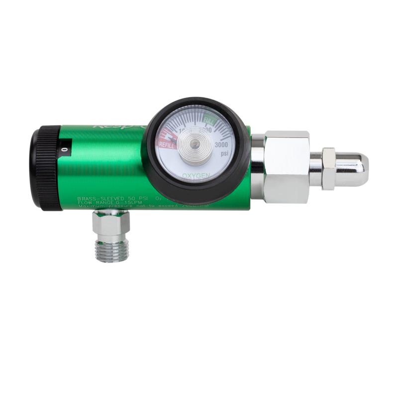 CGA Oxygen Regulators – Multiple Flow Rates & Outlets – Dynarex SKU 36374