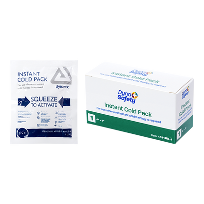 (Case) Instant Cold Packs – Multiple Pack Configurations – Dynarex SKU 4511UB-1