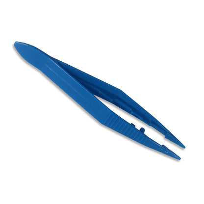 (Case) Plastic Thumb Forceps/Tweezers, 4.25 in – Bulk & Individually Wrapped – Dynarex SKU 4917