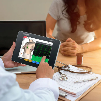 (Each) Cardiovit FT-1 EKG with Interpretation- Tablet format - LCD size 8" multi touch