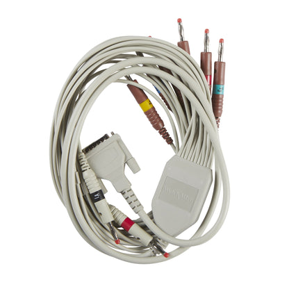 (Each) BAXTER/WELCH ALLYN    CP50/CP150 10-Lead,AHA,Banana (1M/39 inch) ECG Cable