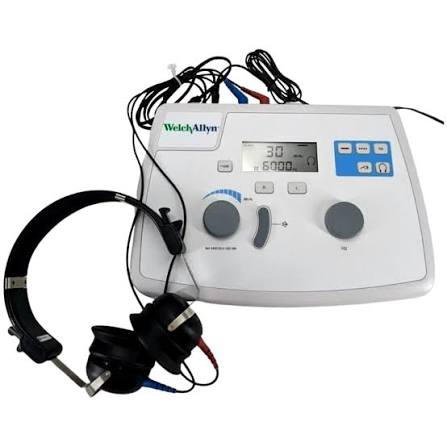 Welch Allyn AM 282 Manual Screening Audiometer with Case