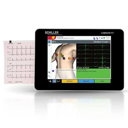 Cardiovit FT-1 EKG with Interpretation- Tablet format - LCD size 8" multi touch
