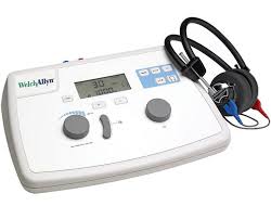 Welch Allyn AM 282 Manual Audiometer with Headset and Carry Case