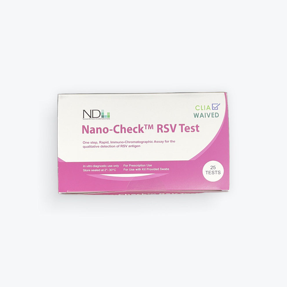 Nano-Check RSV Antigen Rapid Test CLIA Waived 25/Box CPT 87807 | Big ...