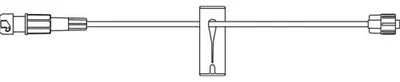 (Each) Extension Set Priming Volume: 0.42 mL, Length: 7 in. (17.8 cm)