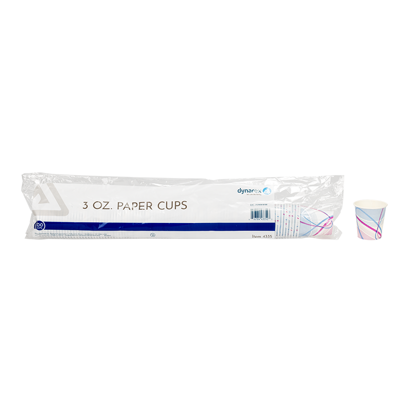 (Case) Paper Cups – Multiple Configurations – Dynarex SKU 4335