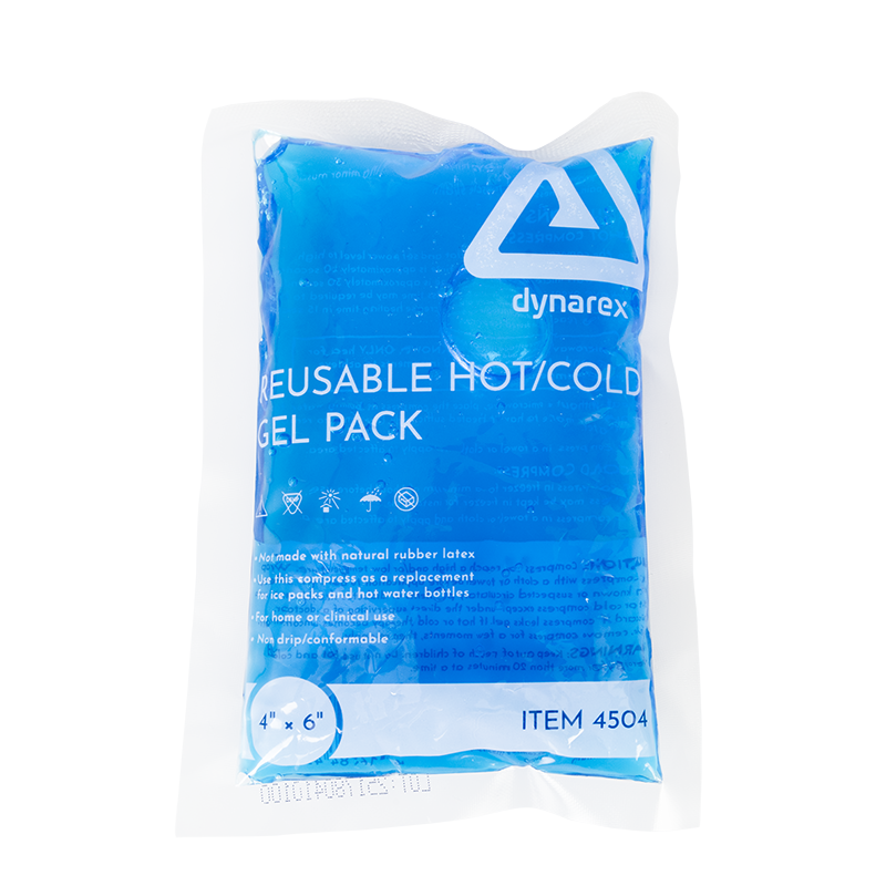 (Case) Reusable Hot and Cold Gel Packs – Multiple Configurations – Dynarex SKU 4504