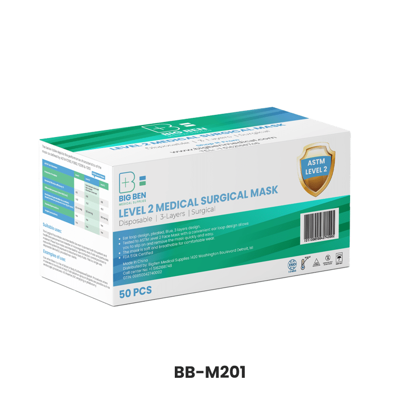 Bigben Medical Supplies mask-box-front